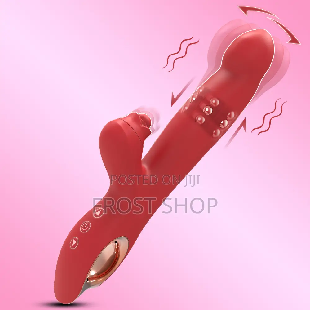 Thrusting Dildo Vibrator With 5 Swing, 10 Vibration Rabbit Vibrator