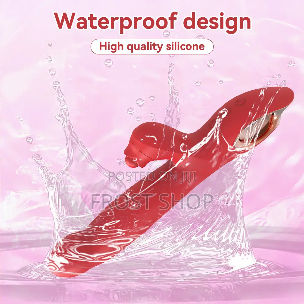 Thrusting Dildo Vibrator With 5 Swing, 10 Vibration Rabbit Vibrator