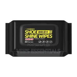 Premium Shoe Shine Wipes – 80pcs | Quick Easy Shoe Cleaner