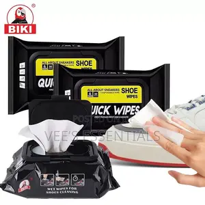 Premium Shoe Shine Wipes – 80pcs | Quick Easy Shoe Cleaner