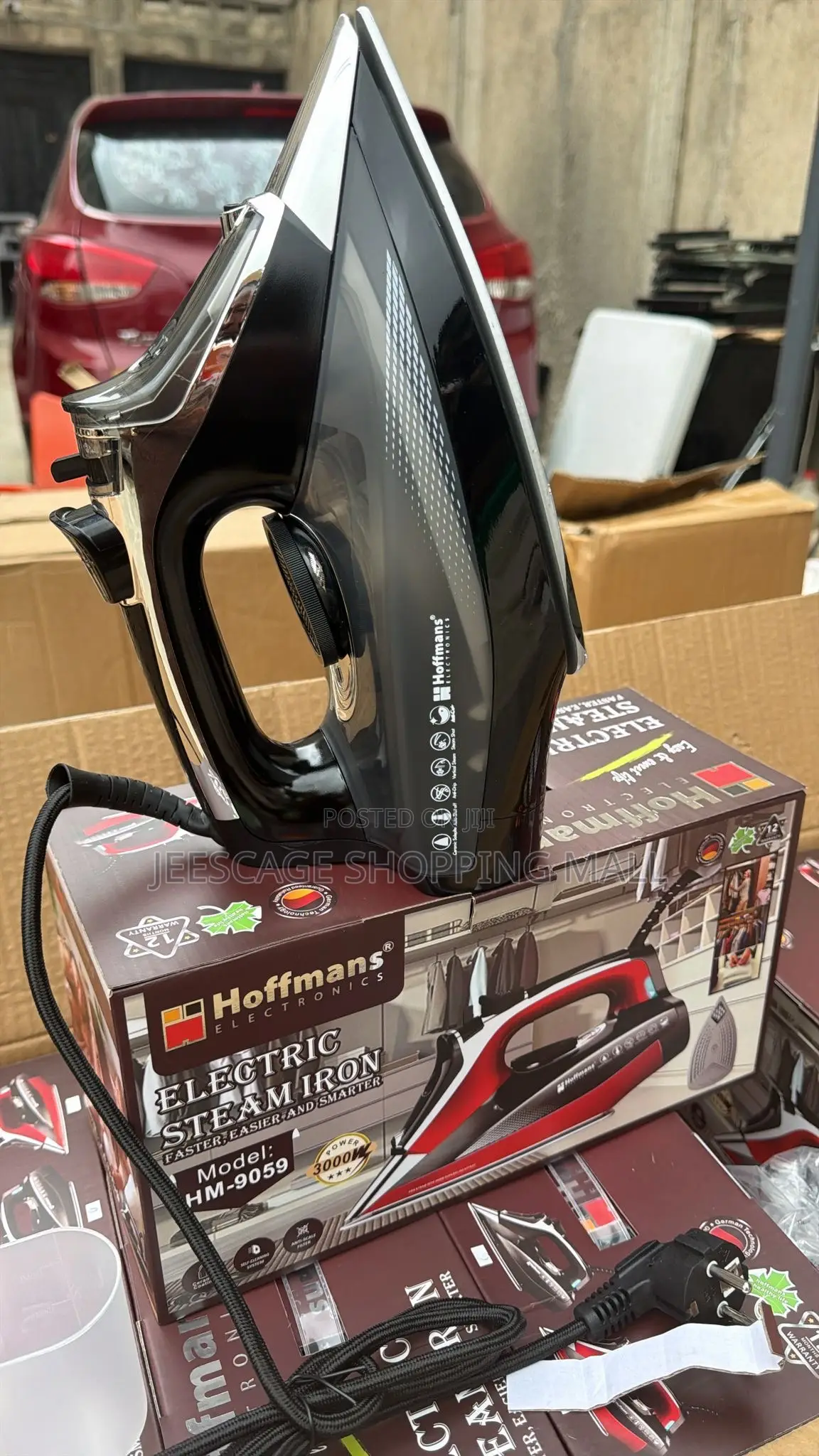 Hoffmans Hm-9059 3000w Electric Steam Iron