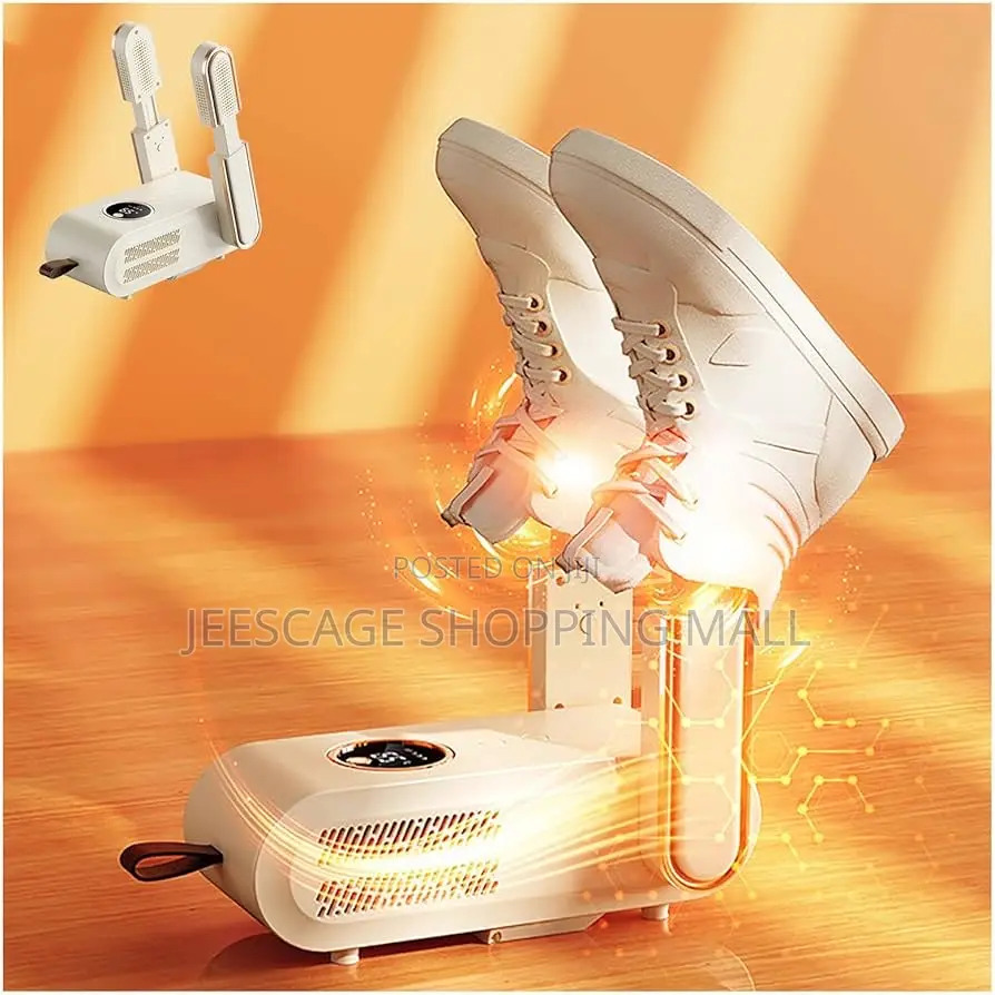 Foldable Electric Shoe Dryer With Timer Uv Sterilization, 220v