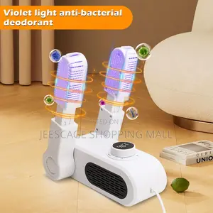 Foldable Electric Shoe Dryer With Timer Uv Sterilization, 220v