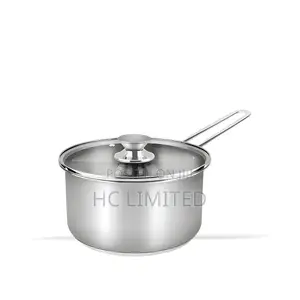 Decakila Stainless Steel Saucepan 16*9 Cm - Kmep041m
