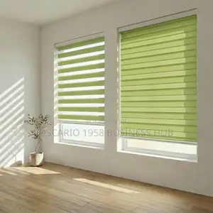 Light Green Window Blinds