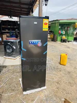 Premium Unique Pearl 225l Single Door Standing Freezer(Puf-370)Gray.