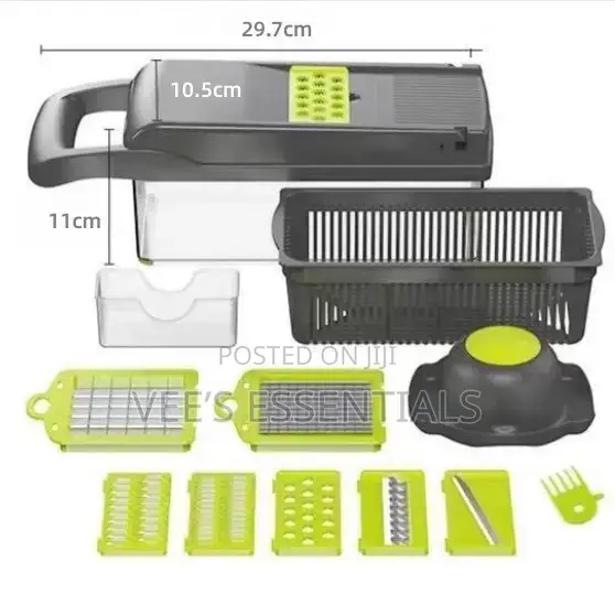 16-Piece Multifunction Vegetable Chopper