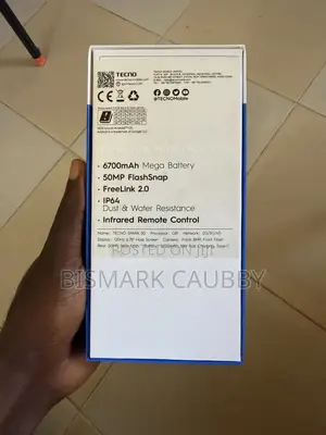 New Tecno Spark 50 128 GB Blue