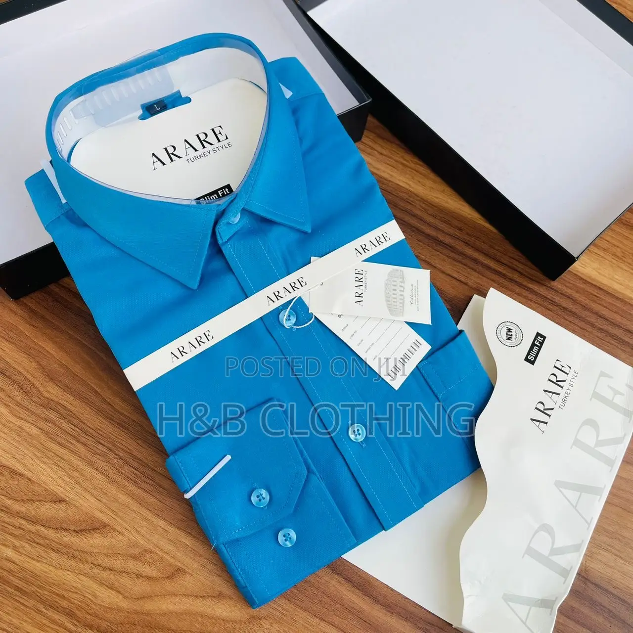 Arare Plain Cotton Shirt