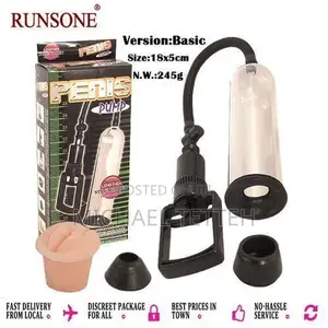 Penis Pump or Dick Pump With Fake Vagina