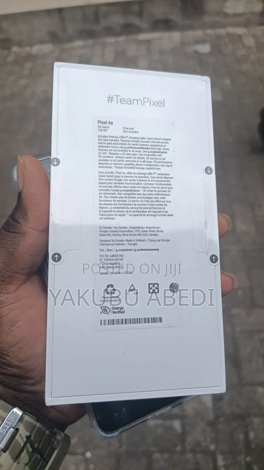 New Google Pixel 6a 128 GB Black