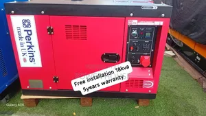 Heavy-Duty Perkins 18kva Diesel Generator–Built for Performance 18kva