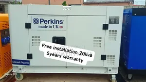 Power Without Limits – Genuine Perkins 20kva Diesel Generator in Stock