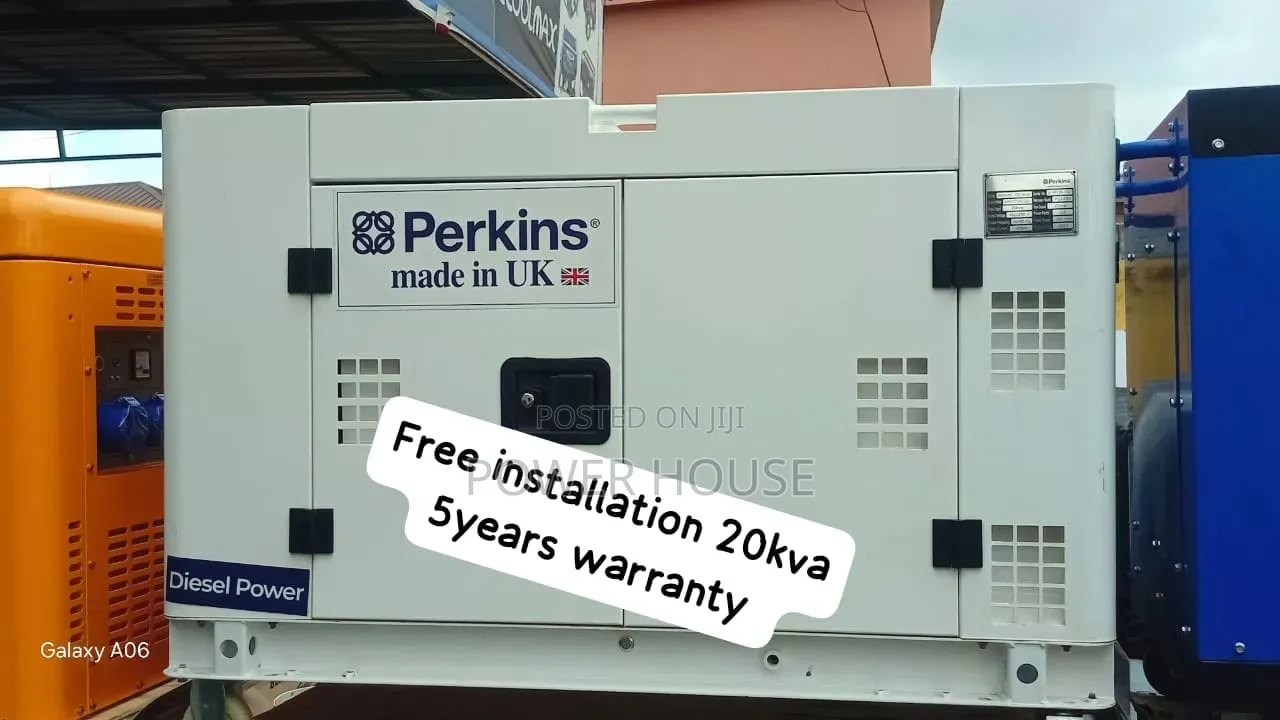 Premum Perkins 20kva Diesel Generator–Strong,Silent Dependable 20kva