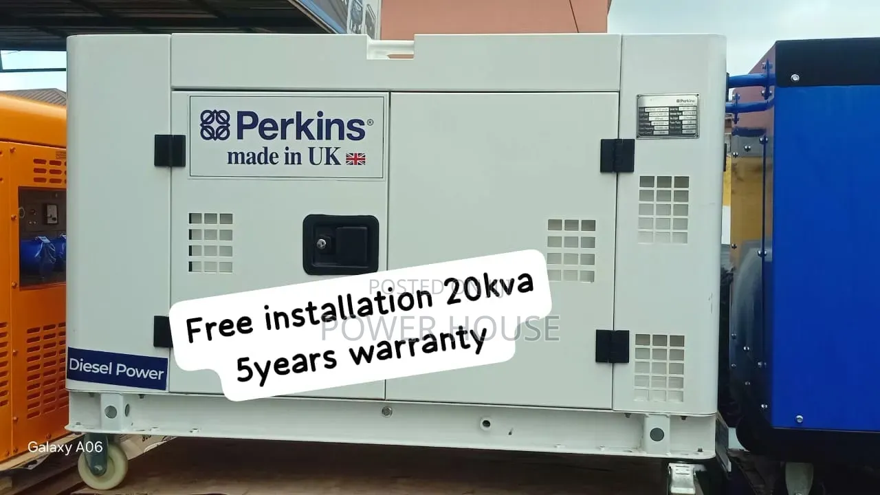 Premum Perkins 20kva Diesel Generator–Strong,Silent Dependable 20kva