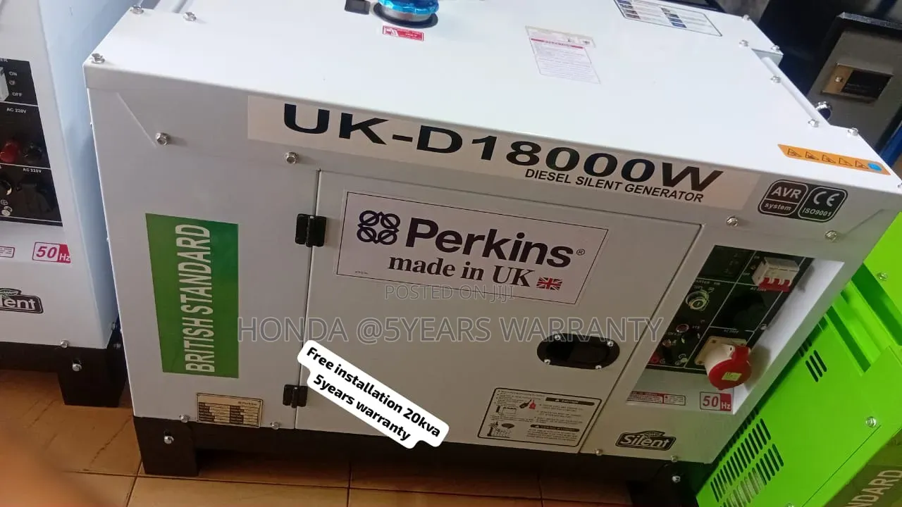 Power You Can Trust – Perkins 20kva Diesel Generator in Stock 20kva