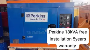 Perkins 18kva Diesel Generator – Silent Canopy Design