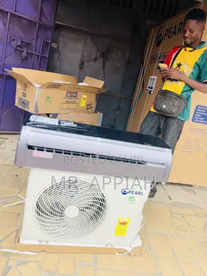Super Unique Pearl 2.0hp R32 Mirror Air Conditioner(Black) 