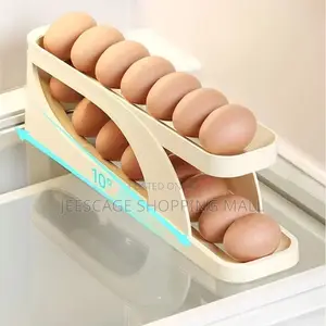 Automatic Rolling Egg Dispenser for Refrigerator