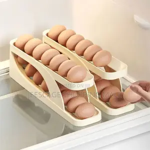 Automatic Rolling Egg Dispenser for Refrigerator