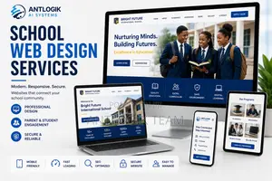 Professional School Website Design Services in Ghana