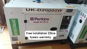 Brand New Perkins 22kva Diesel Generator– Built for Long Lasting Power