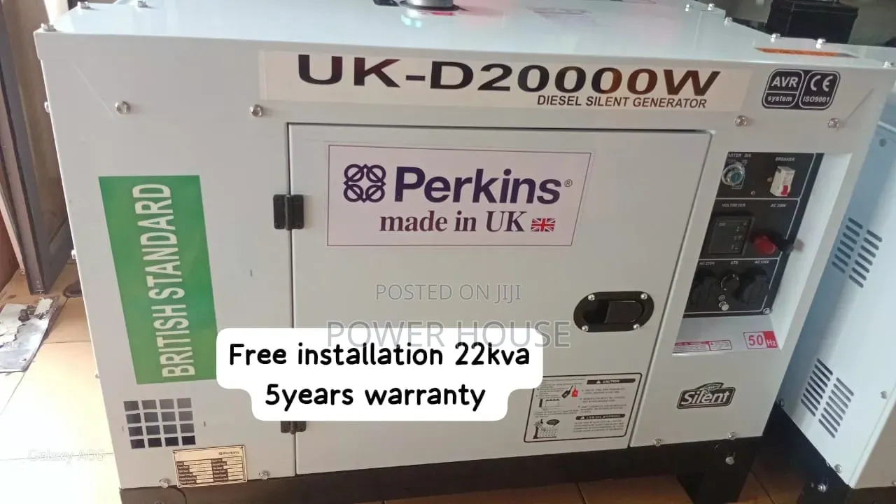 Industrial Perkins 22kva Diesel Generator–Best for Home Backup 22kva