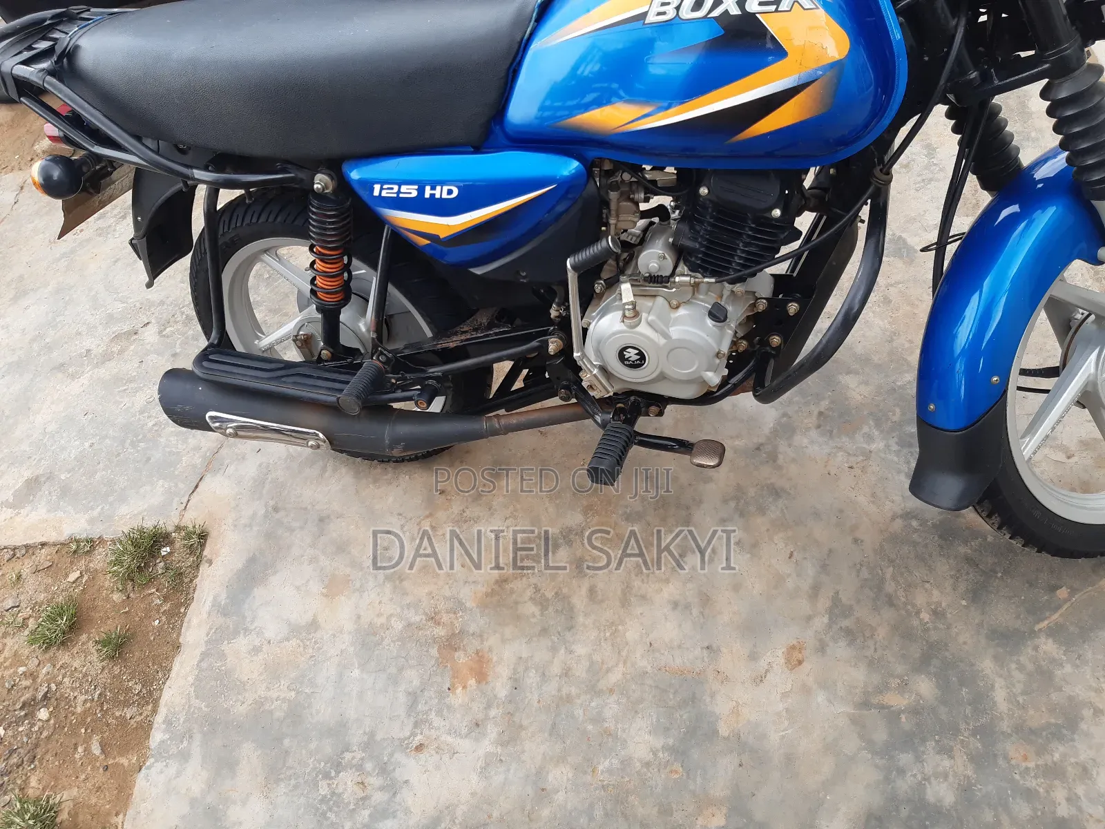 Bajaj Boxer 125 2025 Blue