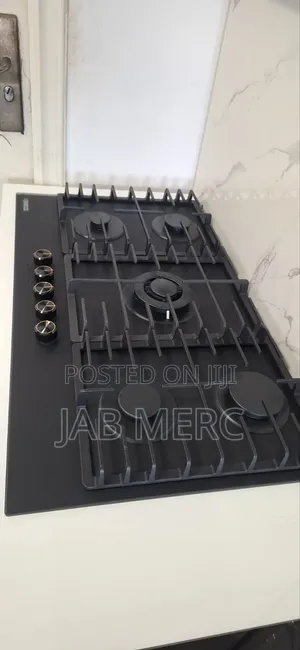 Kenwood Gas 5 Burners New Fingerprint Resistance Cast Iron 90cm