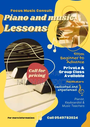 Music Lessons; Learn Musical Instruments