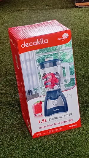 Decakila 1.5l Electric Blender With Stainless Steel Blades