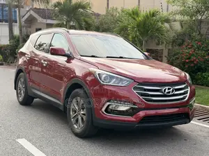 Hyundai Santa Fe SE AWD 2017 Burgundy