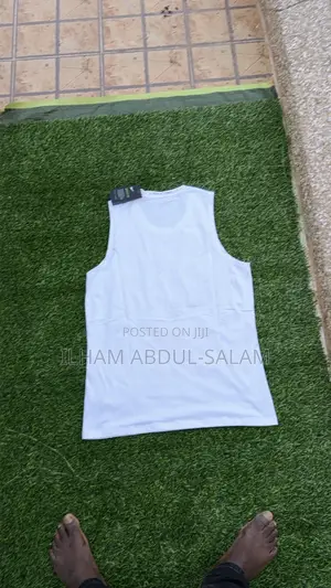 White Nike Vest