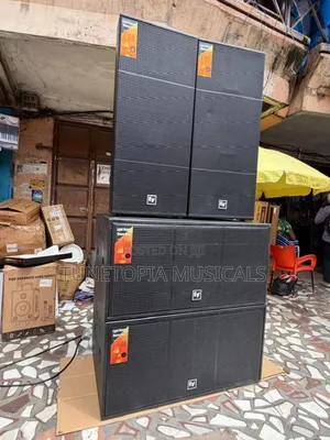 Ev Full Range, Double Bass Complete Amplifier Rack Set