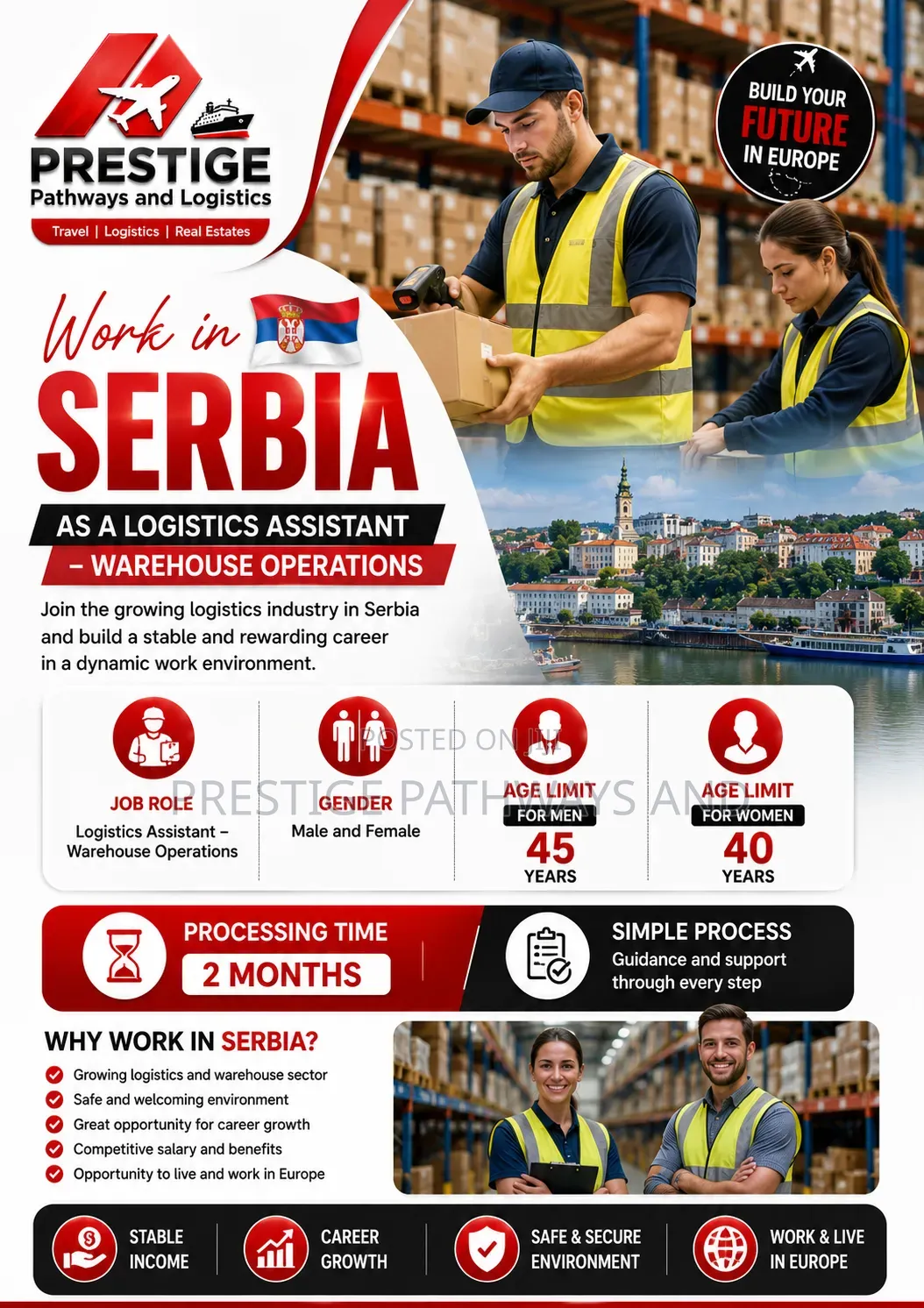 Work In Serbia