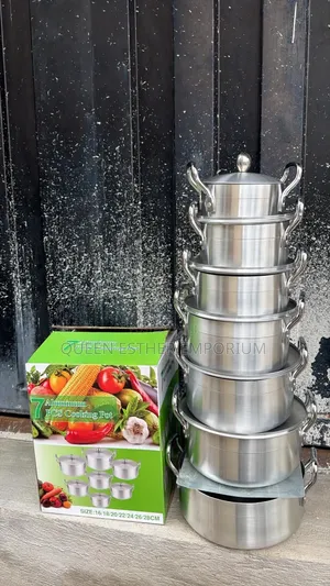 7set Aluminum Saucepan