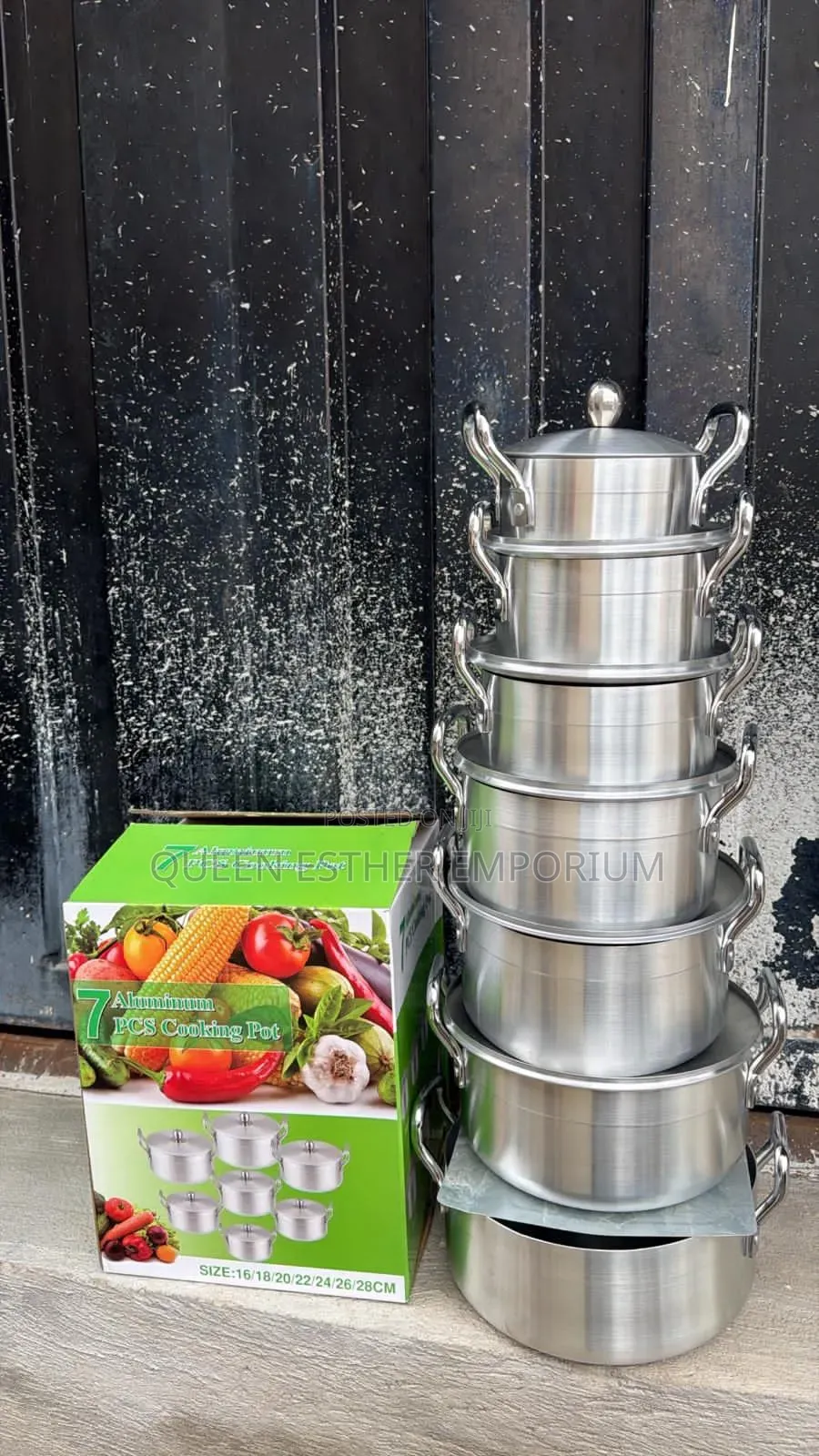 7set Aluminum Saucepan