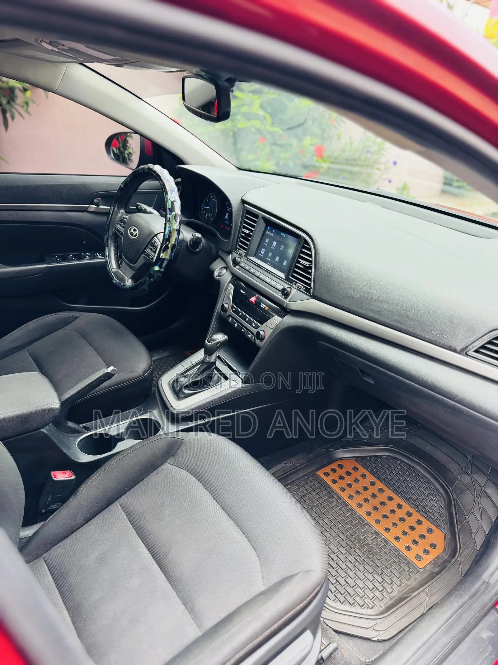 Hyundai Elantra 2017 Red