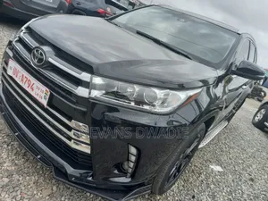 Toyota Highlander Limited V6 4x4 (3.5L 6cyl 6A) 2016 Black