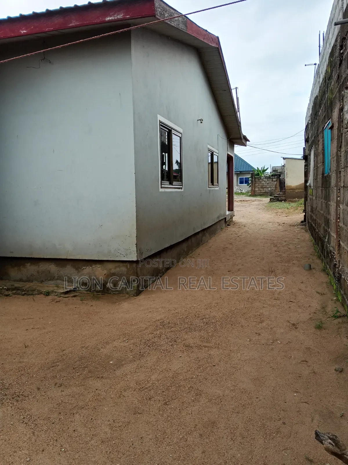 Land for Sale at Ablekuma Afuaman With an Old House on It
