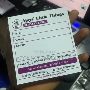 Delivery Stickers for Parcels