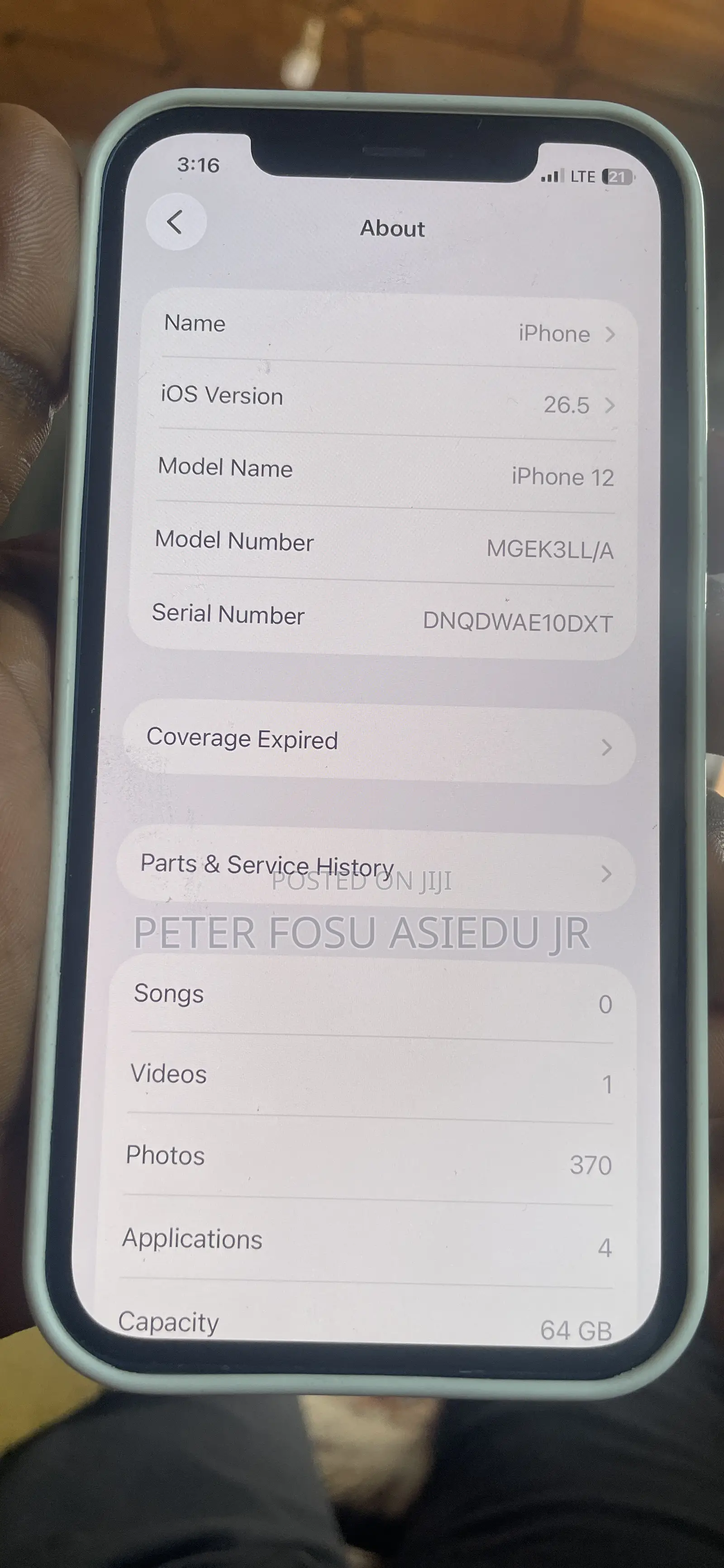 Apple iPhone 12 64 GB Blue