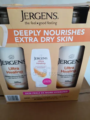 Jergens Dry Skin Moisturiser 2-621ml and 1-88ml