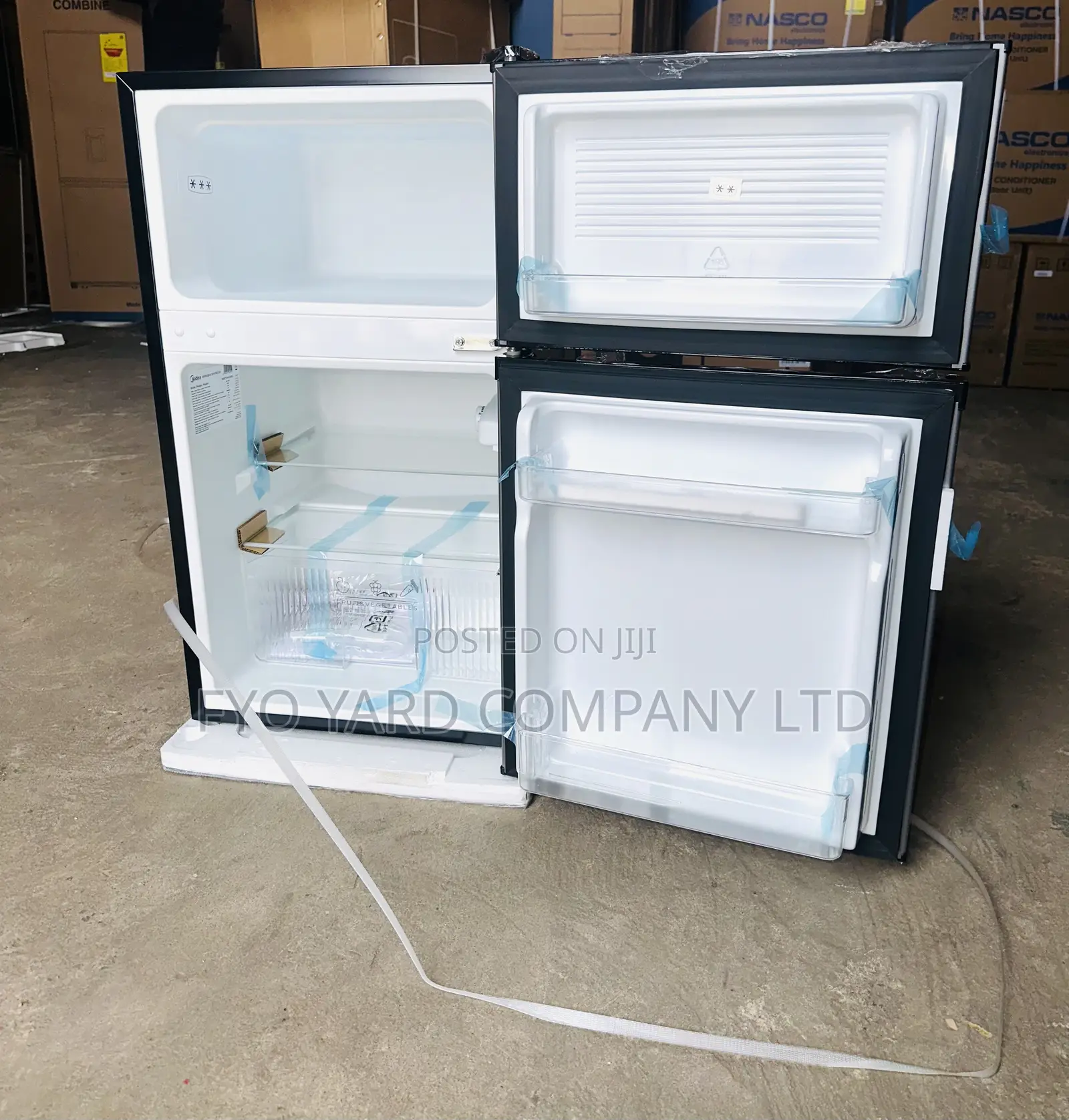 Newly Improved Midea Table Top 2 Doors 87liters Fridge