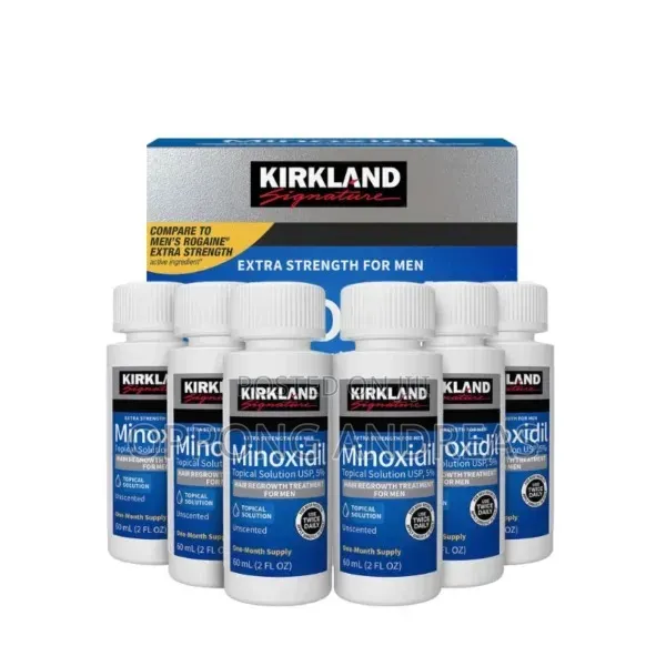 Original Dermatologist-Approved Kirkland Minoxidil Bottle 6ml