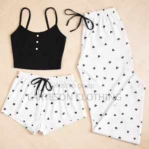Three Piece Sleepwear Set