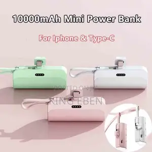 Power Bank (Compact and Portable 10000mah)