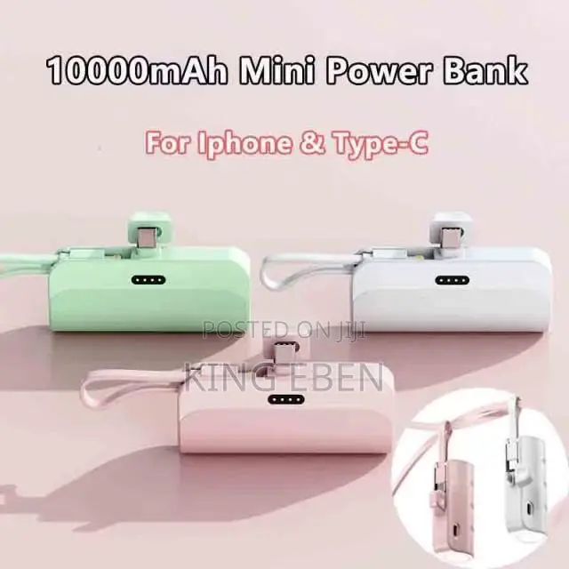 Power Bank (Compact and Portable 10000mah)