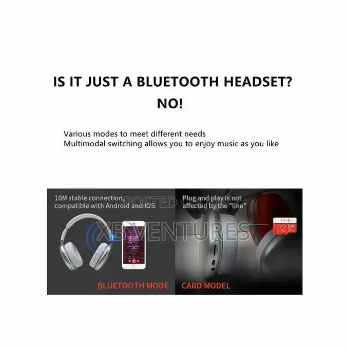 Bluetooth Headsets Hi-Fi Stereo Noise Reduction Headphone