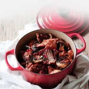 10cm Round Enameled Cast Iron Dutch Oven